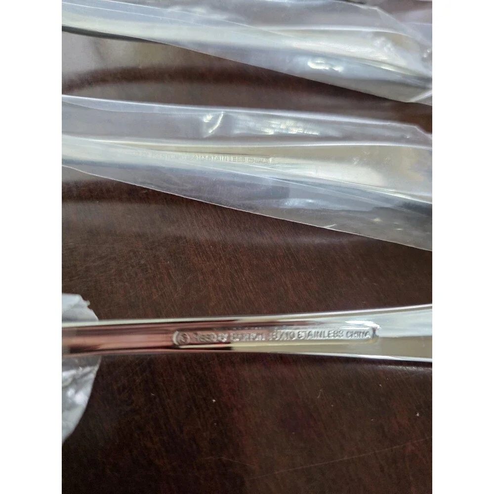 4 Salad Forks Reed & Barton COLBY 18/10 China Brand NEW 7 1/8